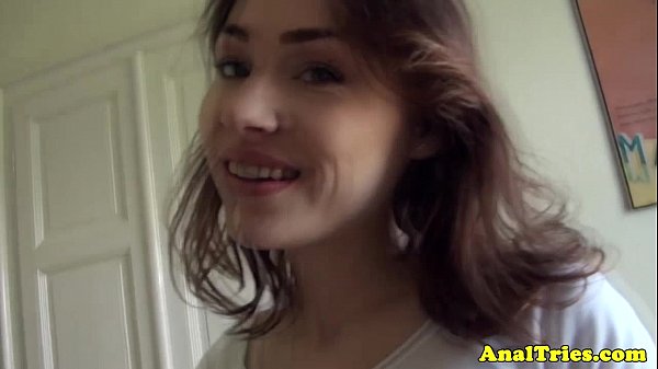 First time anal for amateur girlfriend - Anal Planet
