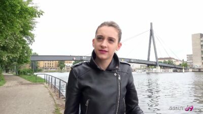 German Scout – Anal For Petite 18yr Young Cheating Girl At Street Casting