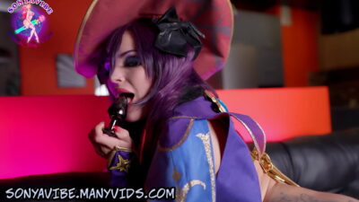 4K Genshin: Magical Mona DP & Squirt