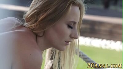 Babe gets anal from bbc